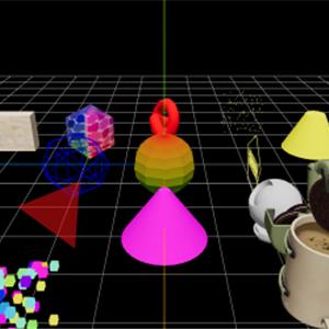 three.js WebGL - GLTF模型导出器