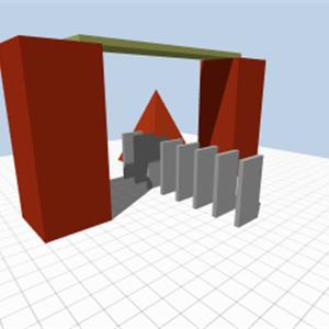 凸面体破碎物理模拟演示 - Three.js与Ammo.js集成