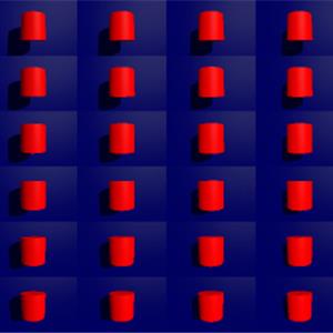 Three.js WebGL - ArrayCamera 多镜头阵列效果演示