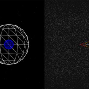 Three.js WebGL 相机对比演示