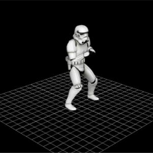 three.js webgl - 加载collada - 蒙皮动画