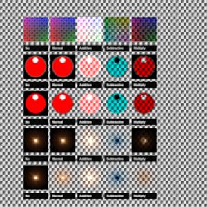 three.js webgl - 材质 - 混合