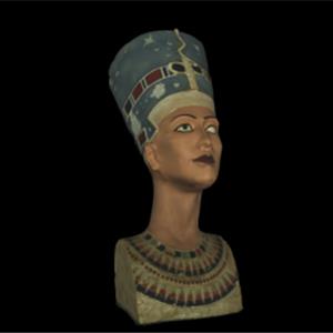 three.js webgl - 材质 - 法线贴图 [对象空间]