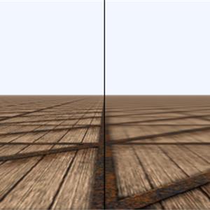 three.js webgl - 材质 - 各向异性纹理过滤