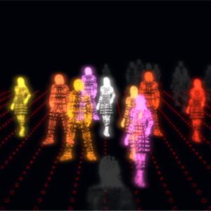 Three.js WebGL - 动态粒子系统与后期处理效果演示