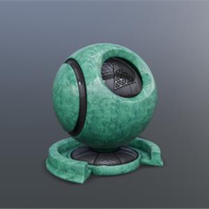 Three.js WebGL示例 - 随机UV纹理和溶解效果