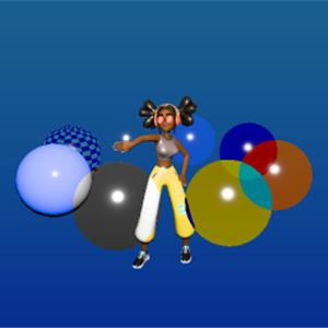 Three.js WebGPU - 背景板效果演示