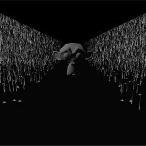 Three.js WebGPU - 计算粒子雨效果