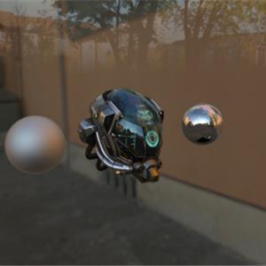 Three.js WebGPU - 环境贴图调整与着色器节点系统演示