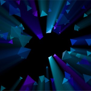 Three.js WebGPU 示例 - 径向模糊效果