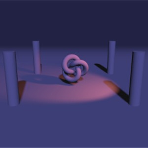 Three.js WebGPU - VSM阴影效果示例