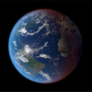 Three.js WebGPU - 地球可视化